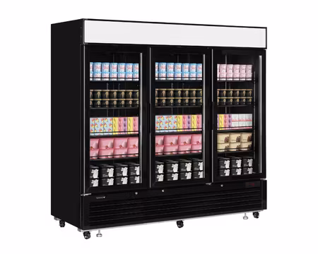 Displayfrys LGF7500B, 2079x805x2065mm 2050 Liter, TEFCOLD