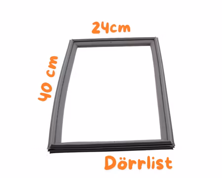 Dörrlist Till Kylbänkar Med Draglådor (Passar Serier: SA912-SA914/GS365ST), 24x40cm, TEFCOLD