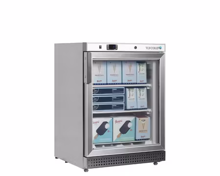 Displayfrys UF200SG, 600x585x855mm 200 Liter, TEFCOLD