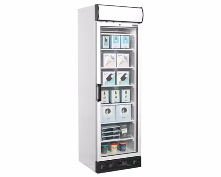 Displayfrys UFFS371GCP, 595x640x1980mm 300 Liter, TEFCOLD