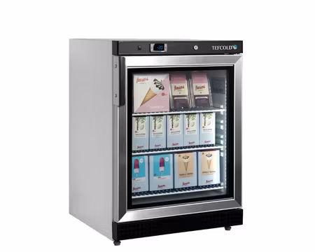 Displayfrys UF200VG, 600x595x850mm 200 Liter, TEFCOLD