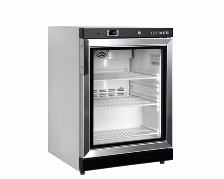 Displayfrys UF200VG, 600x595x850mm 200 Liter, TEFCOLD