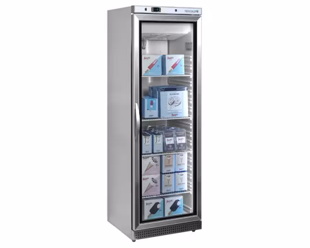 Displayfrys UF400VSG, 600x595x1855mm 400 Liter, TEFCOLD
