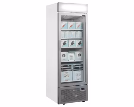 Displayfrys UFSC1450GCP NF Silver, 680x761x2149mm 544 Liter, TEFCOLD