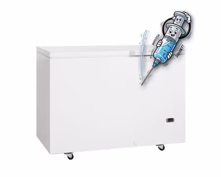 Medicinsk Frys SE30-45, 1284x705x945mm 330Liter, Med 1 korg, TEFCOLD