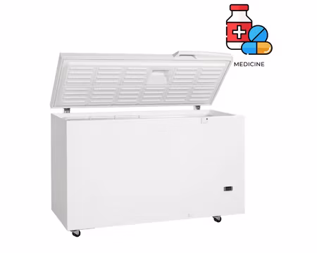 Medicinsk Frys SE40-45, 1504x705x945mm 400 Liter Med 1 Korg, TEFCOLD