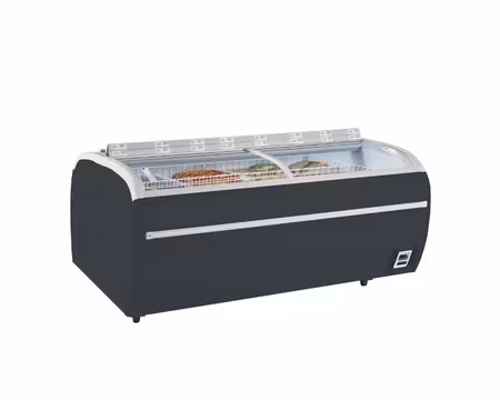 Frysbox För Stormarknad TWIN 220A-F Antracit, 2150x1465x930mm 1697 Liter, TEFCOLD