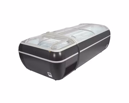 Frysbox För Stormarknad TWIN 220A-F Antracit, 2150x1465x930mm 1697 Liter, TEFCOLD