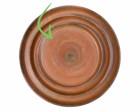 Tallrik/Assiette Flat Ø 17,5cm Jupiter Röd, EXXENT