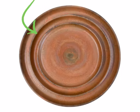 Tallrik/Assiette Flat Ø 22cm Jupiter Röd, EXXENT