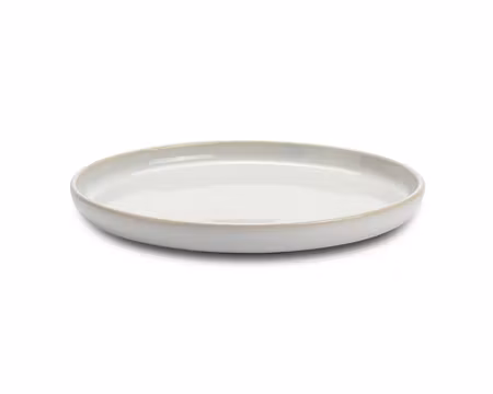 Tallrik/Assiette Flat Ø 22cm Denver Vit, EXXENT