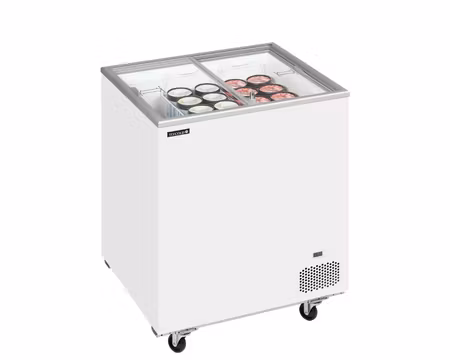 Glass frysbox IC202SC, 720x630x892mm 191Liter, TEFCOLD