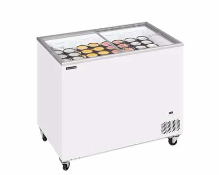 Glass frysbox IC302SC, 1010x630x892mm 296 Liter, TEFCOLD