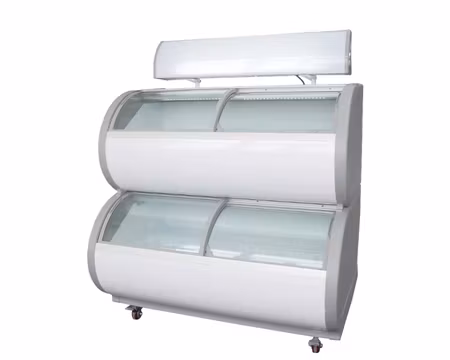 Displayfrys Två Våningar TD500, 1210x790x1213mm 450 Liter, TEFCOLD