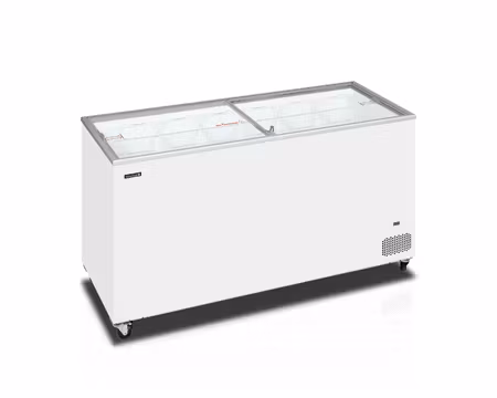 Glass Frysbox IC502SC, 1550x630x892mm 491 Liter, TEFCOLD
