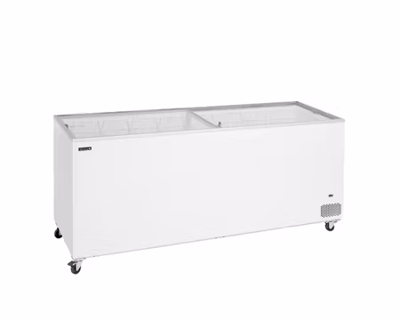 Glass Frysbox IC702SC, 2055x630x892mm 670 Liter, TEFCOLD
