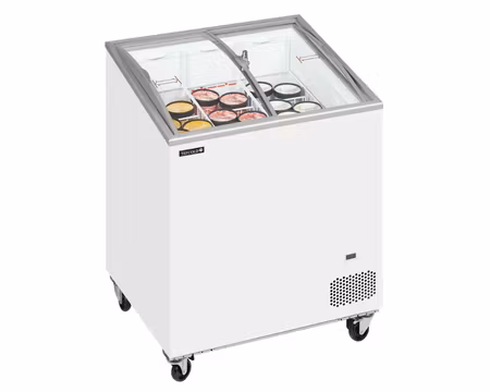 Glass Frysbox IC201SCEB, 720x615x949mm 176 Liter, TEFCOLD