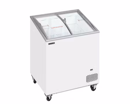 Glass Frysbox IC201SCEB, 720x615x949mm 176 Liter, TEFCOLD