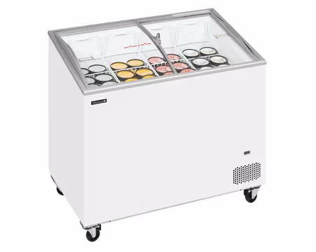 Glass Frysbox IC302SCEB, 1010x615x949mm 264 Liter, TEFCOLD