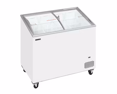 Glass Frysbox IC302SCEB, 1010x615x949mm 264 Liter, TEFCOLD