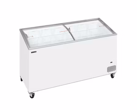 Glass Frysbox IC502SCEB, 1550x615x949mm 427 Liter, TEFCOLD