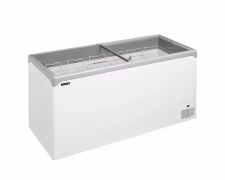 Glass Frysbox NIC502SC, 1570x650x885mm 478 Liter, TEFCOLD