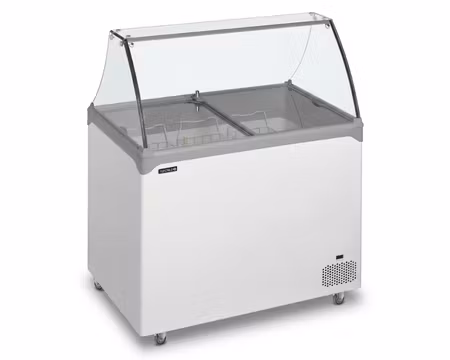Skopglassfrys NIC402SC-SO, 1320x650x885mm 390 Liter, TEFCOLD