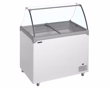 Skopglassfrys NIC302SC-SO, 1030x650x885mm 288 Liter, TEFCOLD