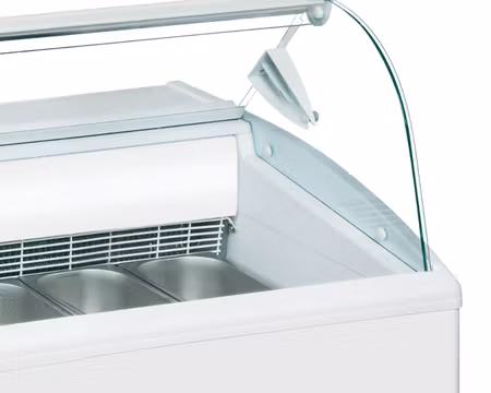 Skopglassfrys ISETTA 4LX, 824x760x1176mm 4st Napoliplåtar (5L), ISA ITALY