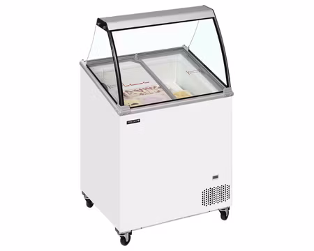 Skopglassfrys IC202SCE-SO, 720x615x1295mm 176 Liter, TEFCOLD