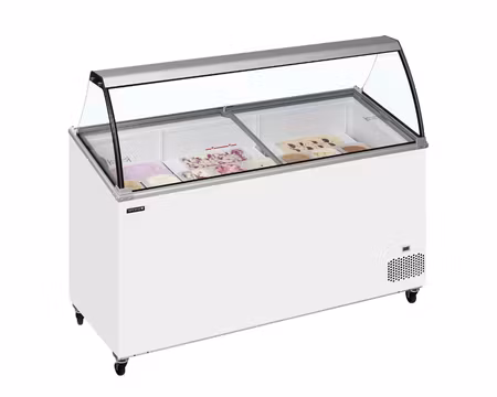 Skopglassfrys IC502SCE-SO, 1550x615x1295mm 427 Liter, TEFCOLD