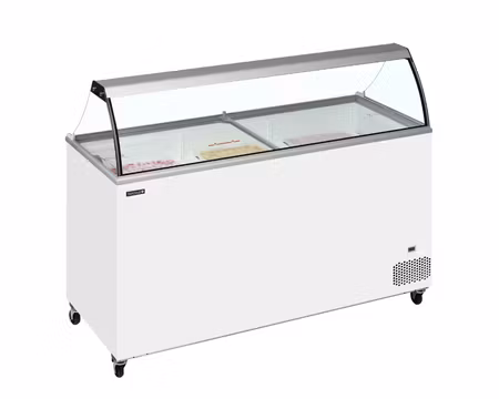 Skopglassfrys IC501SC+SO, 1550x630x1250mm 491 Liter, TEFCOLD