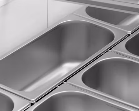 Kulglass Display UDRS10, 1341x725x1235mm 10 Napoliplåtar (5L), ISA ITALY