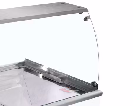 Kulglass Display IDA200-W1+, 764x694x1330mm 5 Napoliplåtar (5L), TEFCOLD