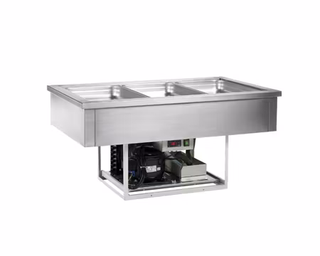 Kylbrunn-Dropp in CW3/V Ventilerad Kylning, 1122x688x636mm 3xGN1/1-150, TEFCOLD