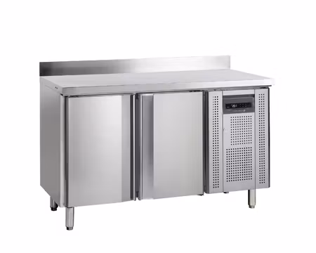 Kylbänk Snacks SK6210/+SP 2 Dörrar, Uppvik kant Hyllmått 328x430mm, 1360x600x925mm, TEFCOLD