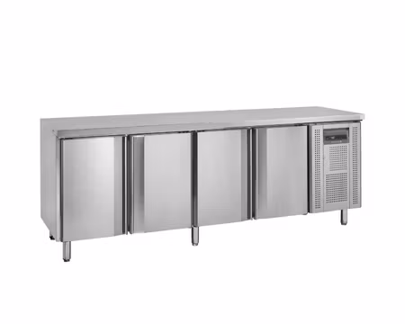 Kylbänk Snacks SK6410, 4 Dörrar, Hyllmått 328x430mm, 2230x600x880mm, TEFCOLD