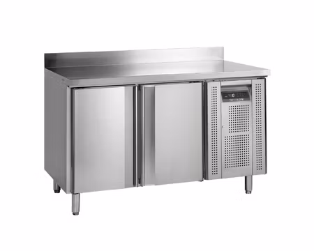 Frysbänk CF7210, GN1/1, 2 Dörrar Uppvik kant 1360x700x980mm, TEFCOLD