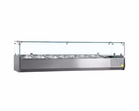 Kylränna VK38-160, 7xGN1/3, 1600x395x425mm , TEFCOLD