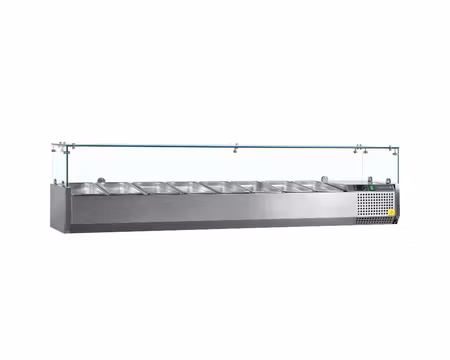 Kylränna VK38-180, 8xGN1/3, 1800x395x425mm, TEFCOLD