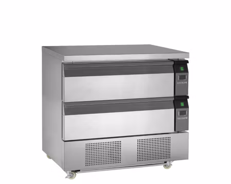 Grillbänk Uni Serien (Kyl och Frys) UD2-2, 905x700x865mm 4xGN2/1-150 Låda, TEFCOLD