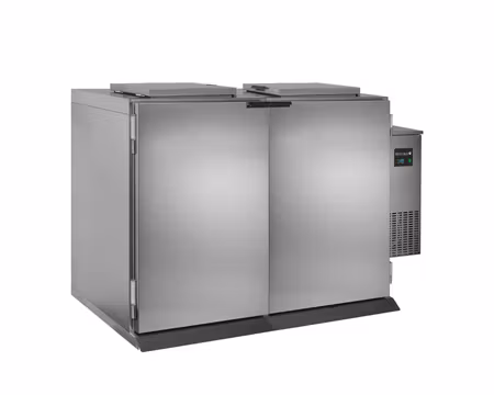 Avfallskylare WBC480, 1740x985x1280mm Avfallskärl: 120L & 240L , TEFCOLD