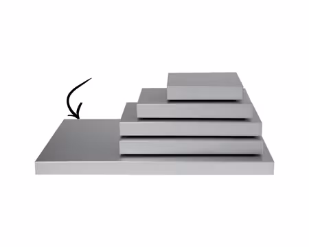 Kylbrickor 1/1 GN (53,0 x 32,5 cm), SARO