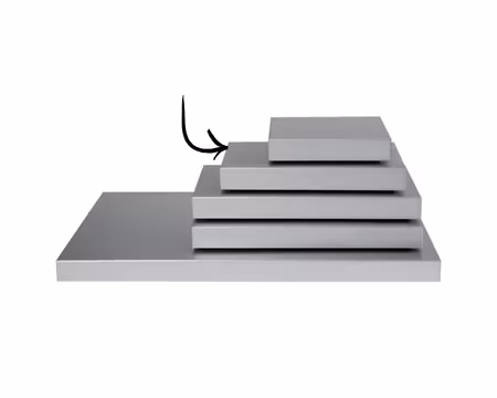 Kylbrickor 1/3 GN (32,5 x 17,6 cm), SARO