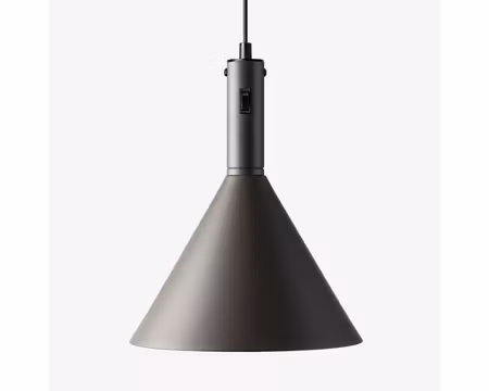 Värmelampa Trattoria 1224 Rak Hiss Umbra Grey, STAYHOT