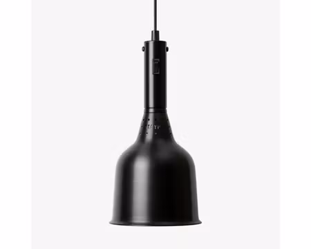 Värmelampa Classic 1224 Rak Hiss Svart, STAYHOT
