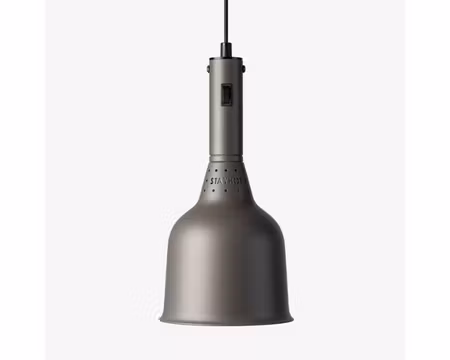 Värmelampa Classic 1224 Rak Hiss Umbra Grey, STAYHOT