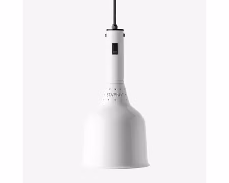 Värmelampa Classic 1224 Rak Hiss Arctic White, STAYHOT