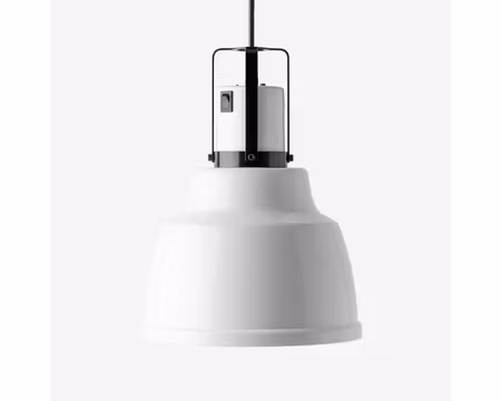 Värmelampa Focus IO Rak Hiss Arctic White, STAYHOT