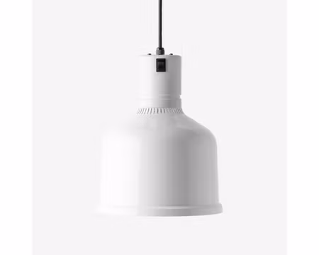 Värmelampa Focus MS, Fast Kabel Arctic White, STAYHOT